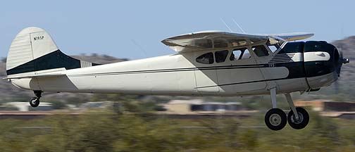 Cessna 195 N195P, Valle, Copperstate Fly-in, October 26, 2013